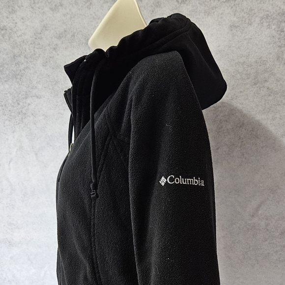 Vintage COLUMBIA SPORTSWEAR Black Full Zip Hoodie - Picture 8 of 12